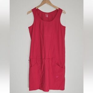 ARC'TERYX Contenta Shift Dress Sleeveless Magenta Trim Fit Size M Womens